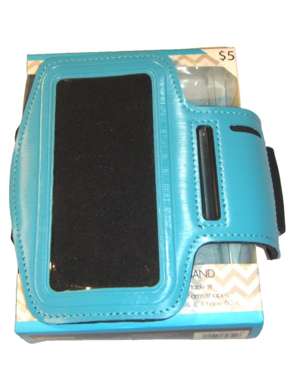 Blue Vivitar IC-ARM-BLU-C6 Universal Sports Armband iPhone 5C / 4 / 4S / 5 / 5S